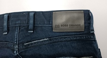 HUGO BOSS ORANGE MARKOWE JEANSY Pas 88cm r. W32 L34