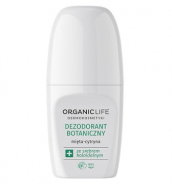 ORGANIC LIFE Dezodorant botaniczny MIĘTA CYTRYNA