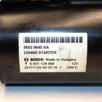 JEEP COMPASS 2018 STARTÉR