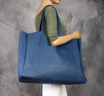 Кожаная сумочка польского производства - ручная работа А4 - НАРЕМЕННАЯ СУМКА