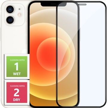 SZKŁO HARTOWANE 5D NA CAŁY EKRAN DO IPHONE 12 / 12 PRO SZYBKA SZKIEŁKO 9H