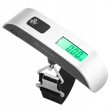 WAGA DO BAGAŻU WALIZEK PODRÓŻNA 50KG LCD CYFROWA