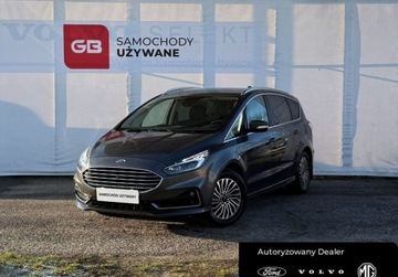 Ford S-Max II Van Facelifting 2.5 Hybrid 190KM 2022 Ford S-Max 2.5 Hybrid 190KM Titanium CVT 5-cio osobowy Salon PL ASO FV23 G