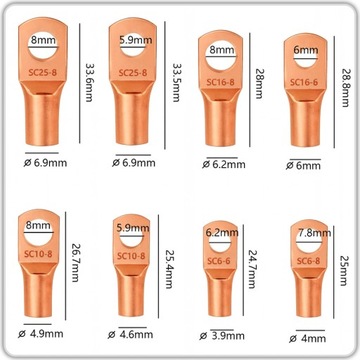 ПУЛЕОБЖИМНАЯ МАШИНА ДЛЯ ОБЖИМА КАБЕЛЯ 6-50 мм2 + 60 МЕДНЫХ клемм
