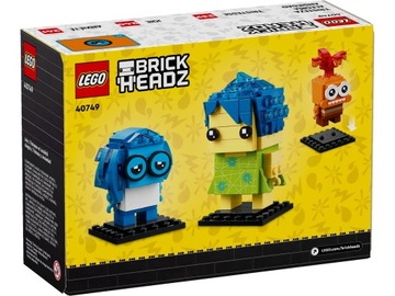 LEGO BRICKHEADZ 40749 INSIDE OUT 2 RADOŚĆ, SMUTEK I STRACH 10+