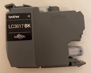 BROTHER WKŁAD TUSZ LC3617BK BLACK ORYGINAŁ PUSTY