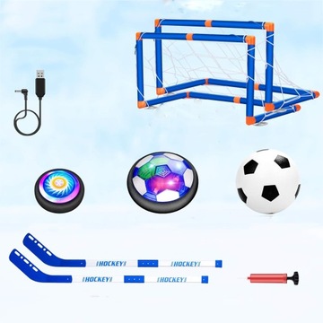 ФУТБОЛЬНЫЕ ПОДАРКИ 2 ВОРА + 2 ХОККЕЙНЫЕ КЛЮШКИ ДЛЯ ДЕТСКИХ ИГР ДЛЯ МАЛЬЧИКОВ