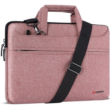torba na laptopa pokrowiec notebook różowa 17 cali