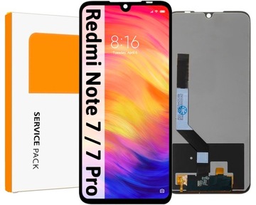 Wyświetlacz Xiaomi Redmi Note 7 / 7 Pro Service Pack Oryginał LCD Ekran