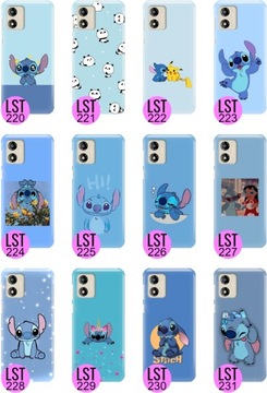 ЧЕХОЛ + СИНАЯ СТРУНА Для MOTOROLA E13 Чехол Quick LILO STICH Top Patterns