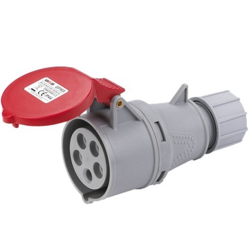 Gniazdo elektryczne hermetyczne siłowe przenośne 16A 5P 415V