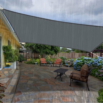 САДОВЫЙ ЗОНТ СОЛНЕЧНЫЙ ПАРУС ВОДОНЕПРОНИЦАЕМЫЙ ТЕНТ ПРЯМОУГОЛЬНЫЙ 2Х3М