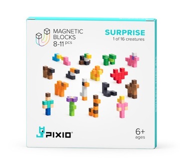 МАГНИТНЫЕ БЛОКИ PIXIO SURPRISE 8-11 ШТ.