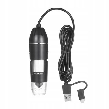 USB цифровой микроскоп Zoom 1600x 8 светодиодов