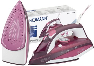 MOCNE ŻELAZKO PAROWE BOMANN 2600 W DB CB