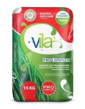 WIOSENNY Nawóz do trawy PRO COMPLEX VILA 15kg hit