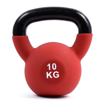 CIĘŻAREK DO ĆWICZEŃ KETTLE KETTLEBELL KULA 10 KG