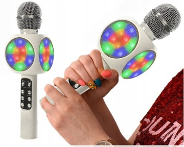 ПОДАРОК ​​РЕБЕНКУ МИКРОФОН С ГОЛОСОВЫМ МОДУЛЯТОРОМ