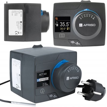 REGULATOR STAŁOTEMPERATUROWY AFRISO ACT 343 230V PRO CLICK Z CZUJNIKIEM