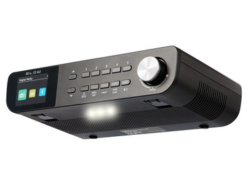 ZESTAW AUDIO BLOW RK1 do zabudowy DAB+ FM Bluetooth LED CZARNE podwieszane