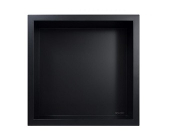 BALNEO PÓŁKA WNĘKOWA WALL BOX ONE 30x30x10 CZARNA