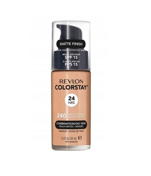 REVLON FLUID COLORSTAY CERA MIESZANA I TŁUSTA 240 MEDIUM BEIGE 30ML