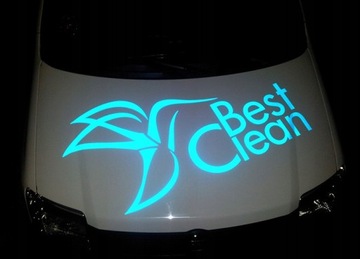 Самоклеящиеся светоотражающие буквы-наклейки 10 см.