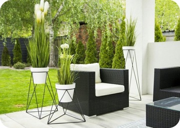 Металлическая подставка для цветов, подставка для одного цветочного горшка 90 см.