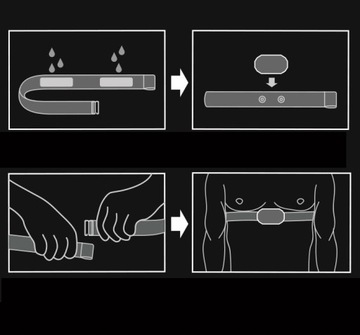 Датчик сердечного ритма XOSS Garmin Bluetooth ANT Монитор сердечного ритма