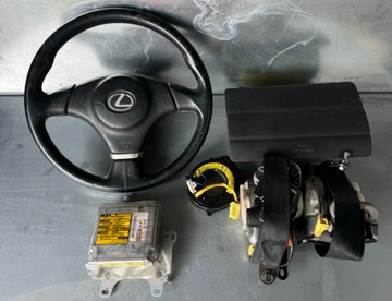 LEXUS IS 200 300 1 ULOŽENÍ AIR NÁDRŽ PÁSY SENSOR PÁSEK KROUŽEK POD VOLANT