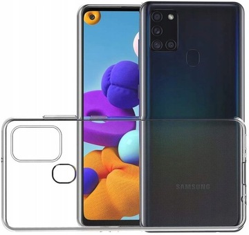 ETUI do SAMSUNG GALAXY A21s SOFT CLEAR CASE+ SZKŁO