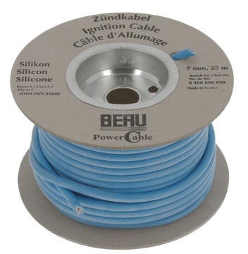PRZEWÓD BERU 0300800030 SILICONE 7MM 1m
