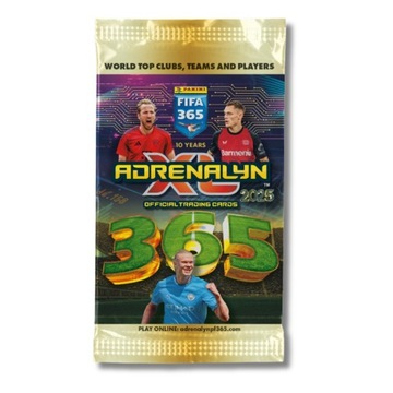 PANINI FIFA 365 2025 Karty Adrenalyn XL 2025 1 saszetka = 6 kart