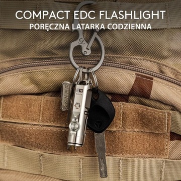 Фонарик RovyVon Aurora A4 Pro G4 Natural Titanium, 650 люмен