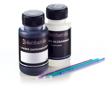 ПОДЛАЖКА АВТОМОБИЛЬНОЙ КРАСКИ + ПРОЗРАЧНАЯ ПОДРЕТУШНАЯ КРАСКА VOLVO 452