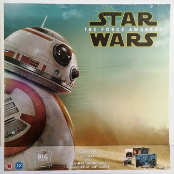 Star Wars Big Sleeve Edit DVD BluRay force awakens