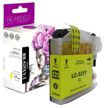 Чернила для BROTHER DCP-J100 DCP-J105 LC525 INKDIGO YE