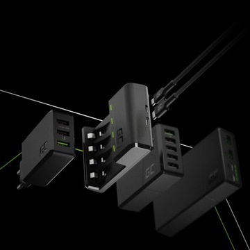 ЗЕЛЕНОЕ ЗАРЯДНОЕ УСТРОЙСТВО ДЛЯ ЗАРЯДНЫХ АККУМУЛЯТОРОВ VITAL CHARGER AA/AAA