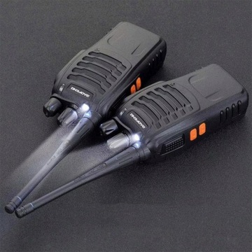 KRÓTKOFALÓWKA 4x WALKIE TALKIE BAOFENG BF-88E PMR DUŻY ZASIĘG RADIOTELEFON