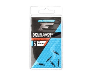 FLAGMAN SPEED SWIVEL CONNECTORS ŁĄCZNIK , AGRAFKA SZYBKIEJ WYMIANY MICRO 5x
