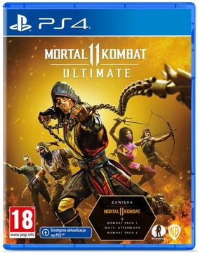 MORTAL KOMBAT 11 ULTIMATE PO POLSKU PS4 PS5 NOWA