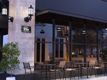 Табличка АДРЕС, МАТ ЧЕРНЫЙ, Номер дома, 20х30