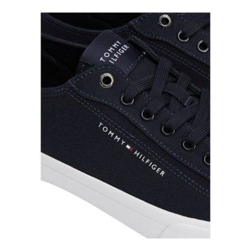 TOMMY HILFIGER BUTY MĘSKIE CORPORATE VULC CANVAS GRANATOWE r.43