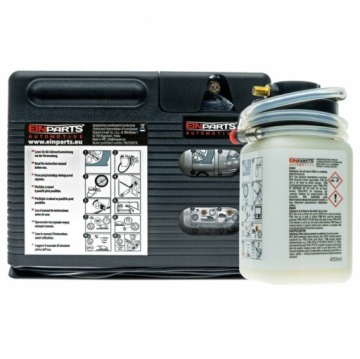 Kompresor 180W Opravná Sada Na Pneumatiky Těsnící Kroužek 450ML