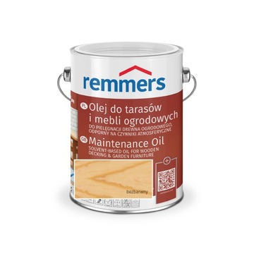REMMERS Olej do tarasów i mebli ogrodowych 2,5L BEZBARWNY