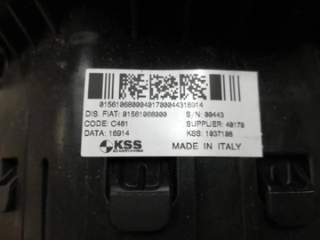 ALFA ROMEO MITO AIRBAG ŘIDIČE