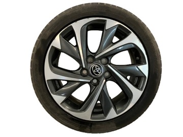 #2 AURIS II COROLLA KOŁO FEGA Z OPONĄ ALUMINIOWA Z CZUJNIKIEM DEKIELEK 17