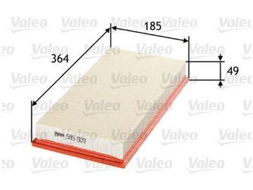 FILTR VZDUCHU SEAT TOLEDO II MK2 1.6-2.3 LEON 1M 1.6-2.8