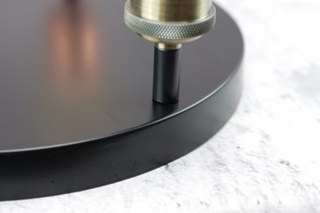 Черная проставка для ретро-лампы в стиле лофт своими руками