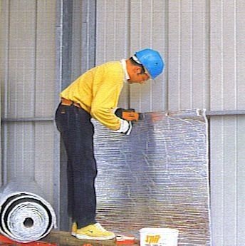 Утеплитель Alufox Теплоизоляционная пленка 25 метров мат 1,2 м х 5 мм + бесплатная лента